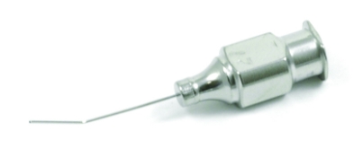 Gills-Welsh Cannula, 27ga, Polished Finish, 45 Degrees Angled Shaft, 7mm Tip To Bend, Excluding Hub Overall Length 3/4" (19mm) E9030,E4931 7 27